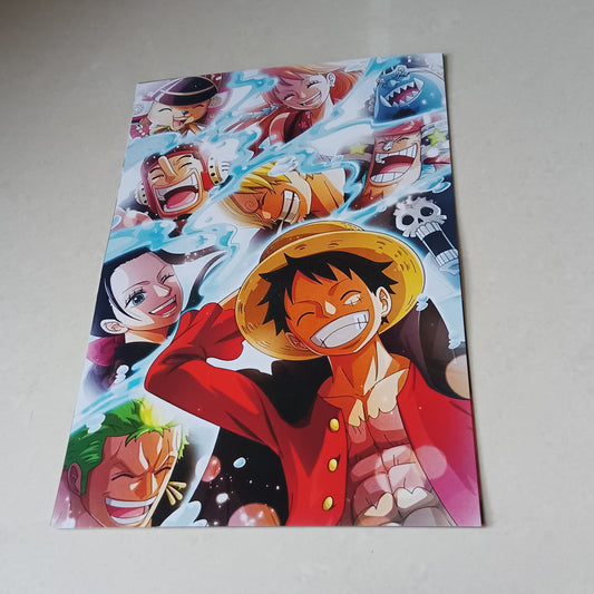 One Piece crew wall poster | Style 5