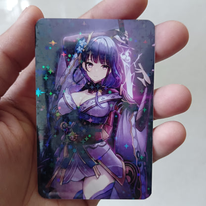 Genshin Impact Holographic Cards