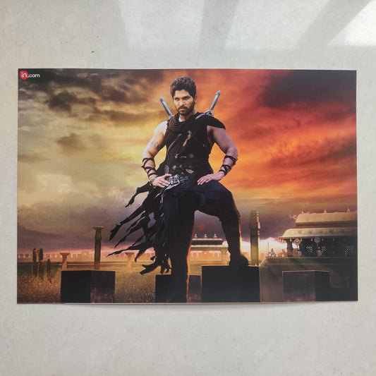 Allu Arjun wall poster | Style 3