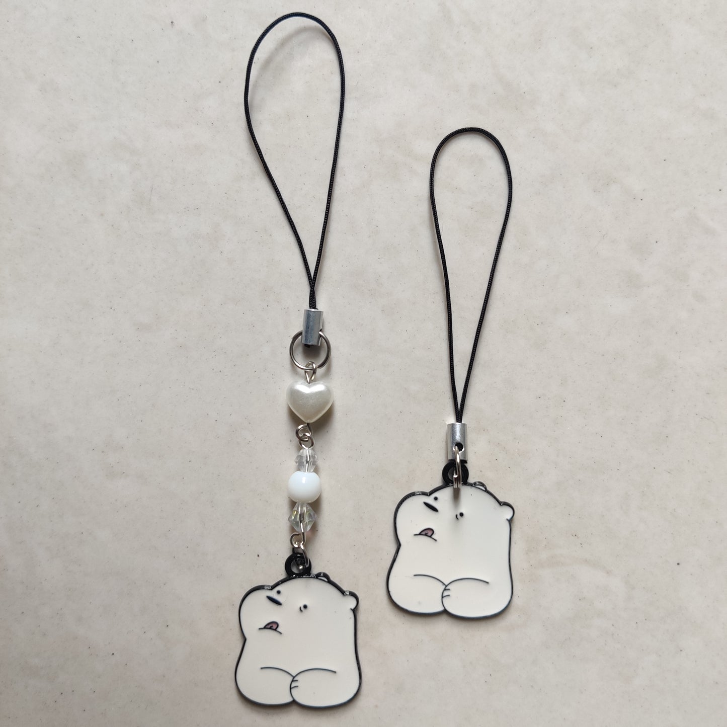 Polar Bear Enamel Charm