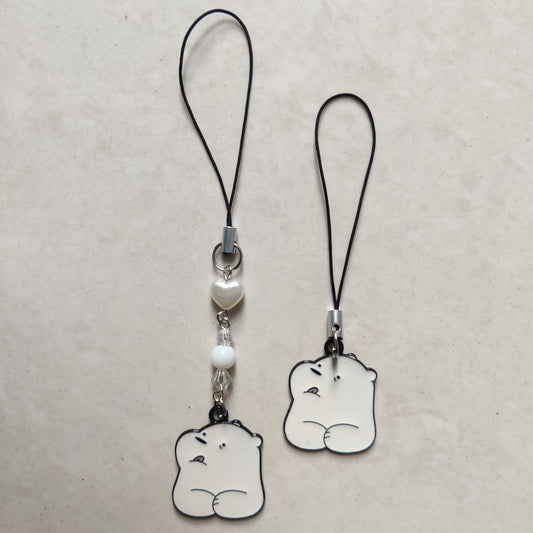Polar Bear Enamel Charm