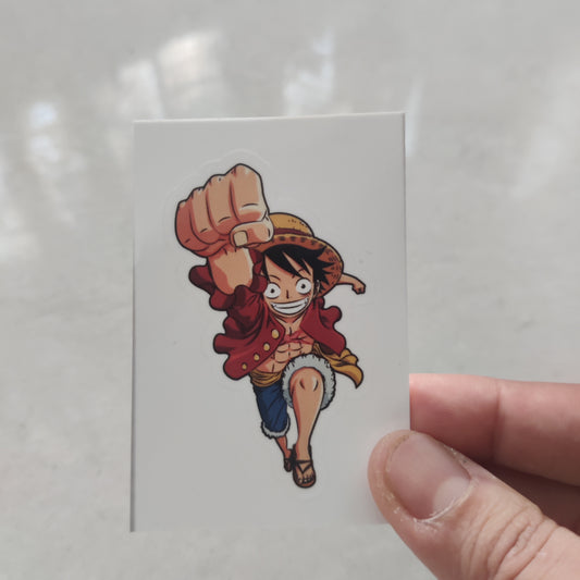 Luffy die-cut sticker