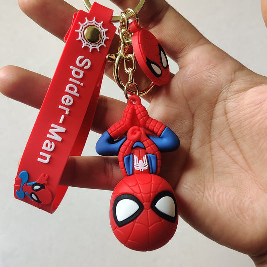 Spiderman Rubber keychain