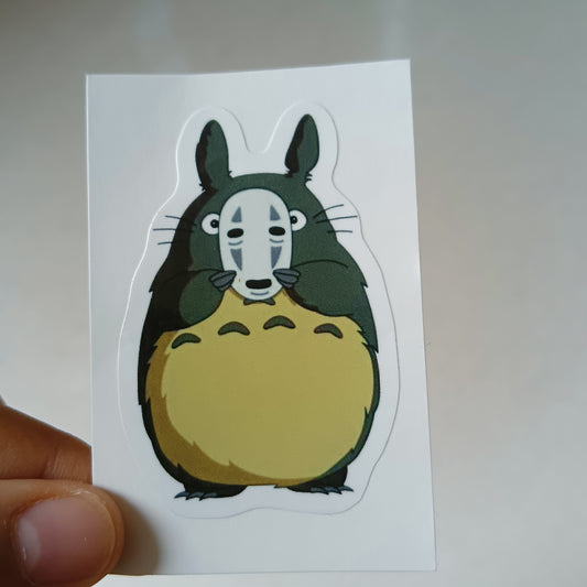 Totoro die-cut sticker