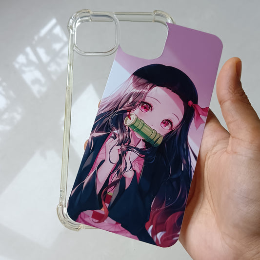 Nezuko Mobile Cover Insert for all mobiles | Dispatch time 7 days