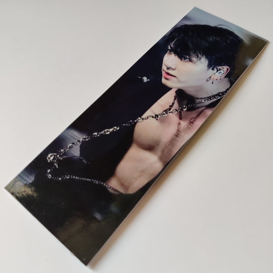 BTS Jungkook double sided bookmark