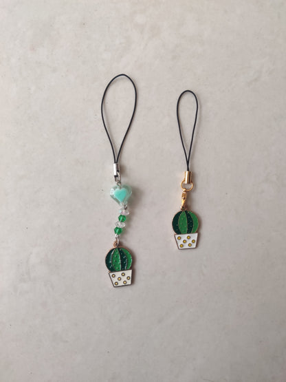 Plants Enamel Charm