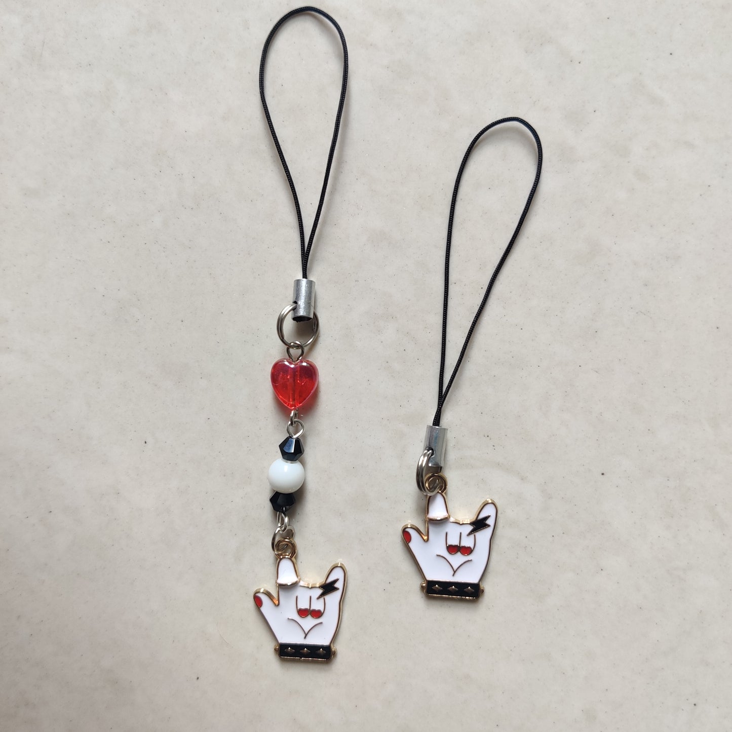 Yolo Hand Enamel Charm
