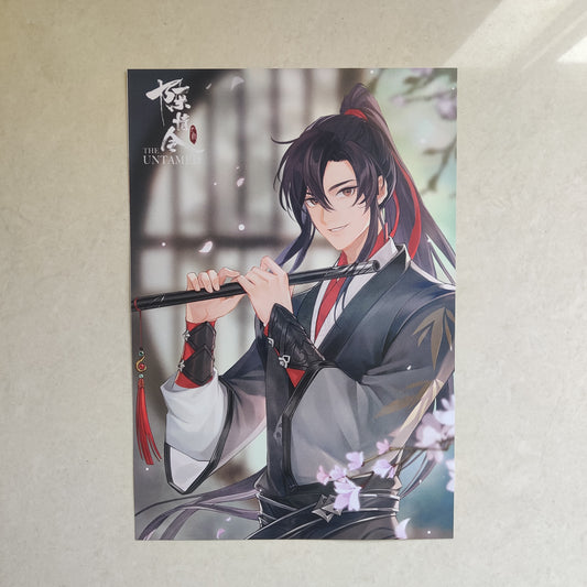 Wei Wuxian from Mo Dao Zu Shi (The Untamed) wall poster
