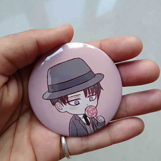 Levi Chibi Badge