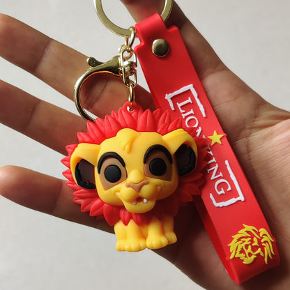 Lion King Rubber keychain