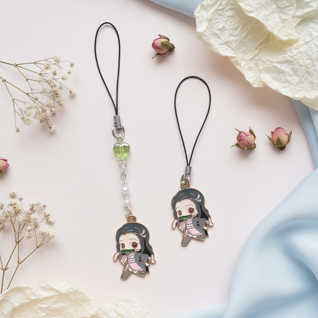 Nezuko Demon Slayer Enamel Charm
