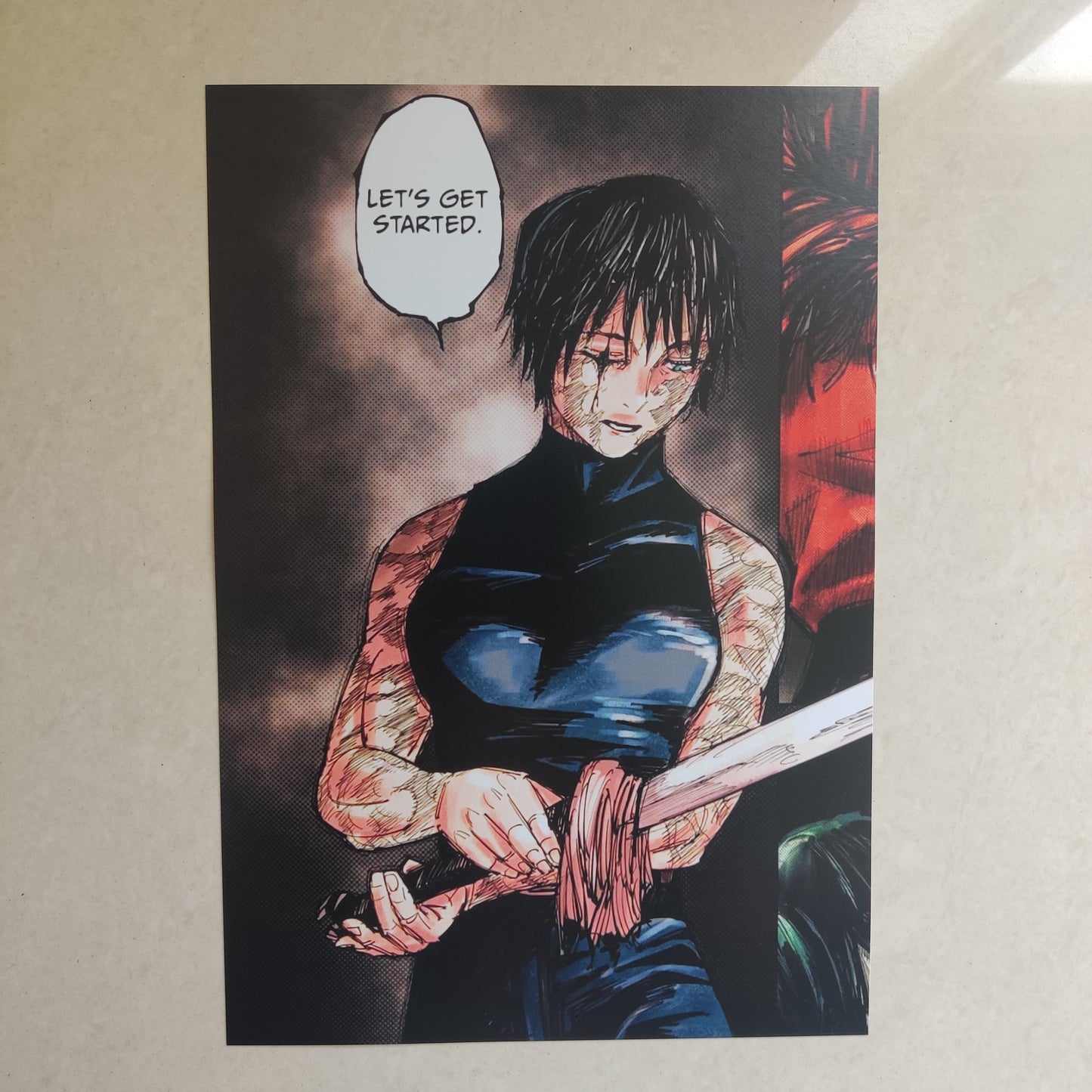 Maki Jujutsu Kaisen wall poster