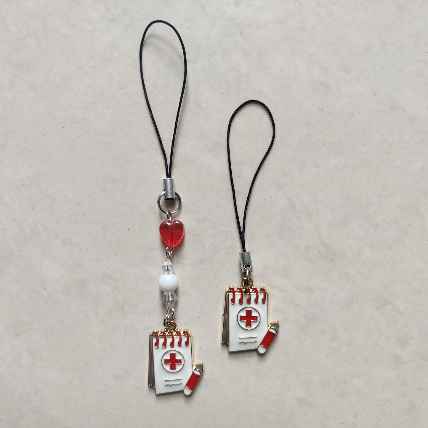 Doctor Prescription Enamel Charm