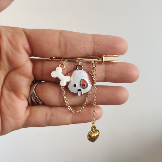 Dog lover Brooch