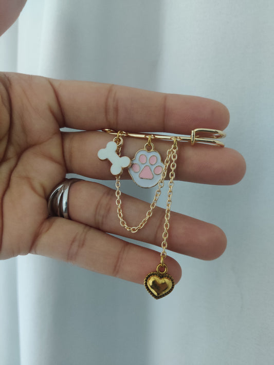 Dog lover Brooch