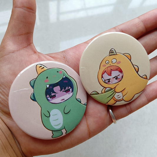 Crybaby GF Matching Badges