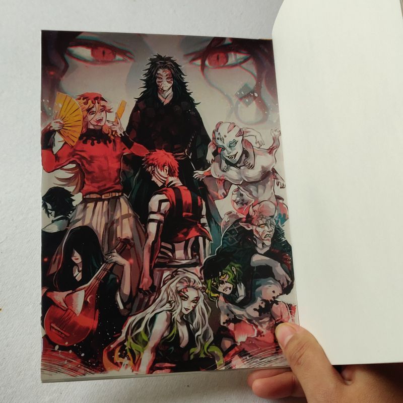 Demon Slayer Hashiras plain A5 notebook
